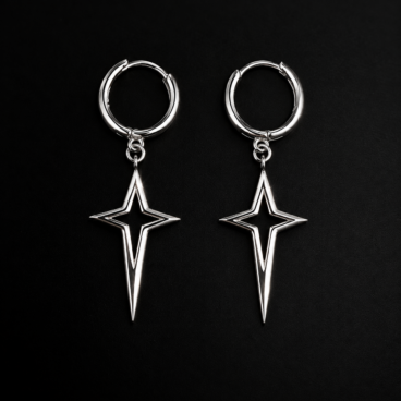 SAINT MALOU OHRRINGE THAR SILBER