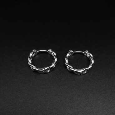 SAINT MALOU OHRRINGE LOUISA SILBER