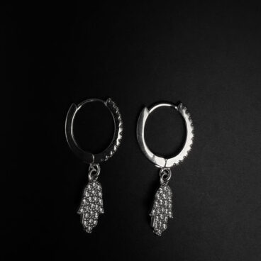 SAINT MALOU OHRRINGE FATIMA SILBER