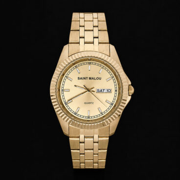 SAINT MALOU UHR RSR1  GOLD / GOLD